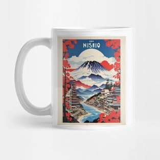 Nishio Japan Vintage Poster Tourism Mug